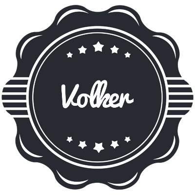 Volker badge logo