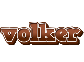 Volker brownie logo