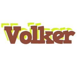 Volker caffeebar logo