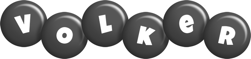 Volker candy-black logo