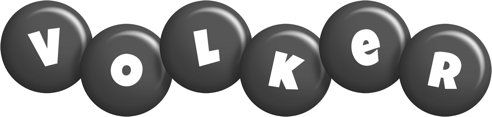 Volker candy-black logo