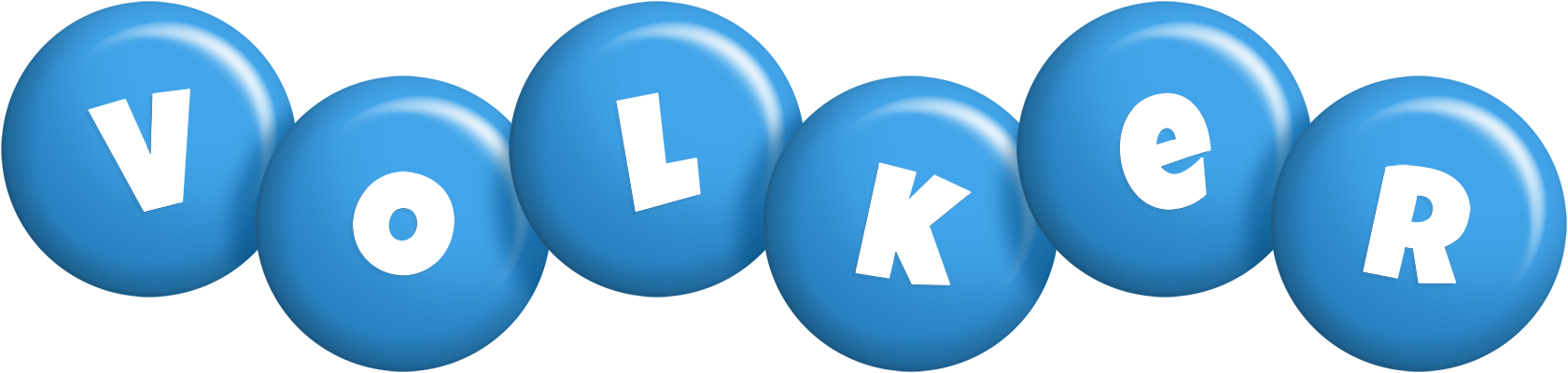 Volker candy-blue logo