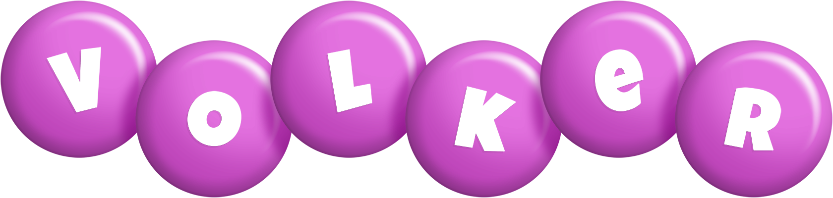 Volker candy-purple logo