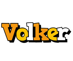 Volker cartoon logo