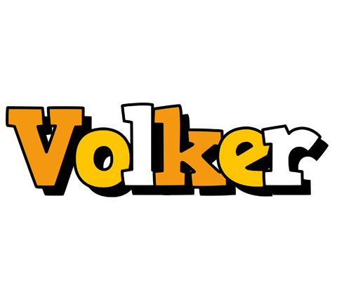 Volker cartoon logo