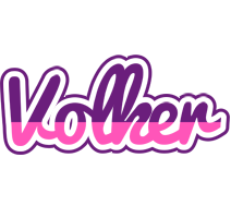 Volker cheerful logo