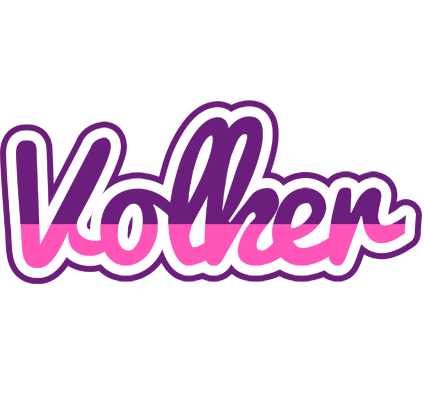 Volker cheerful logo