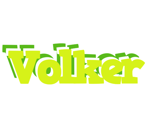 Volker citrus logo