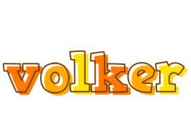 Volker desert logo