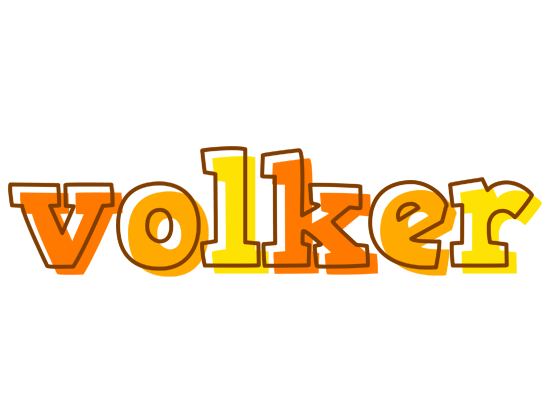 Volker desert logo