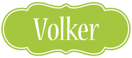 Volker family logo