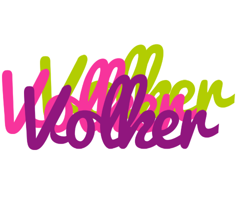 Volker flowers logo