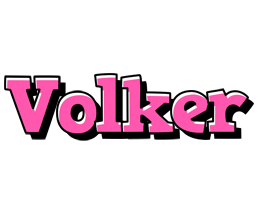 Volker girlish logo
