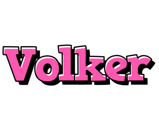 Volker girlish logo
