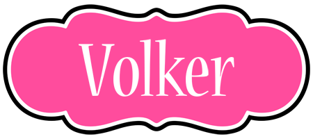 Volker invitation logo