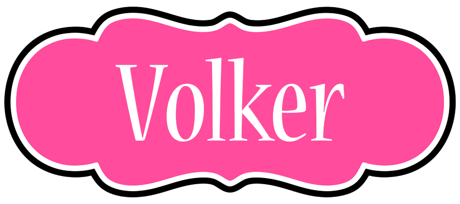 Volker invitation logo