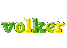 Volker juice logo