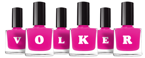 Volker nails logo