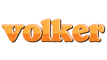 Volker orange logo