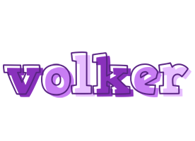 Volker sensual logo