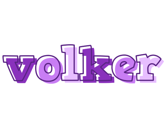 Volker sensual logo