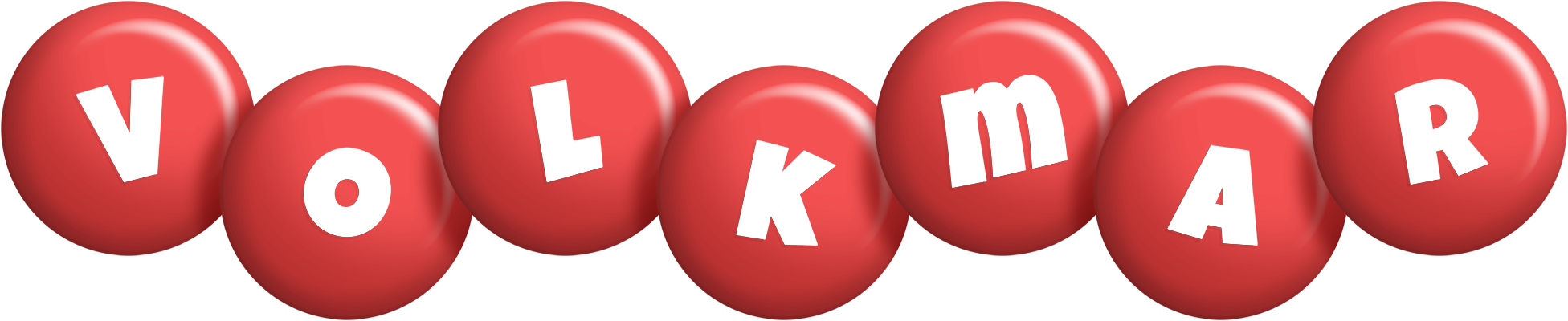 Volkmar candy-red logo