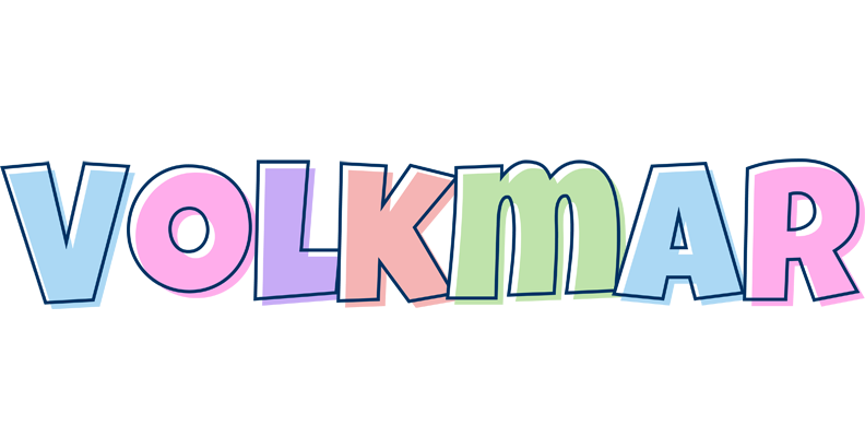 Volkmar pastel logo