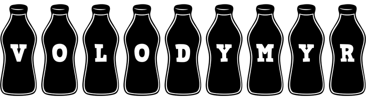 Volodymyr bottle logo