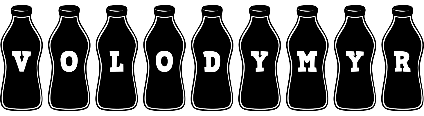 Volodymyr bottle logo
