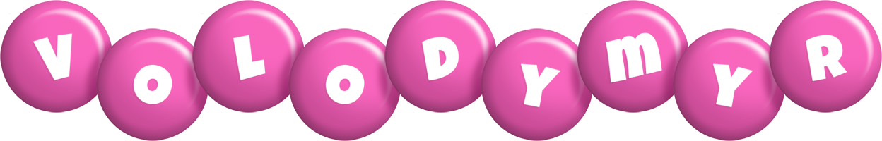 Volodymyr candy-pink logo