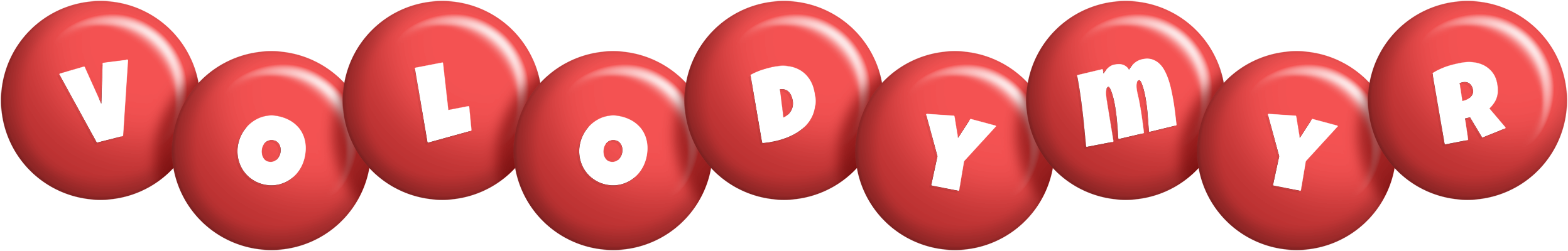 Volodymyr candy-red logo