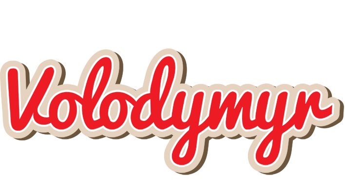Volodymyr chocolate logo