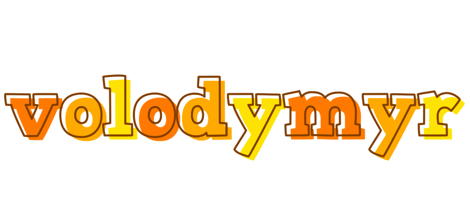Volodymyr desert logo