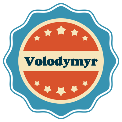 Volodymyr labels logo