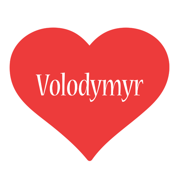 Volodymyr love logo
