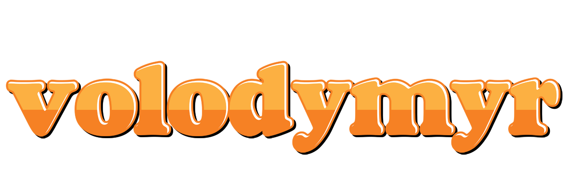 Volodymyr orange logo