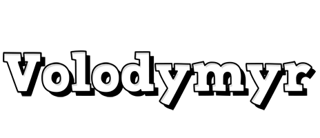 Volodymyr snowing logo