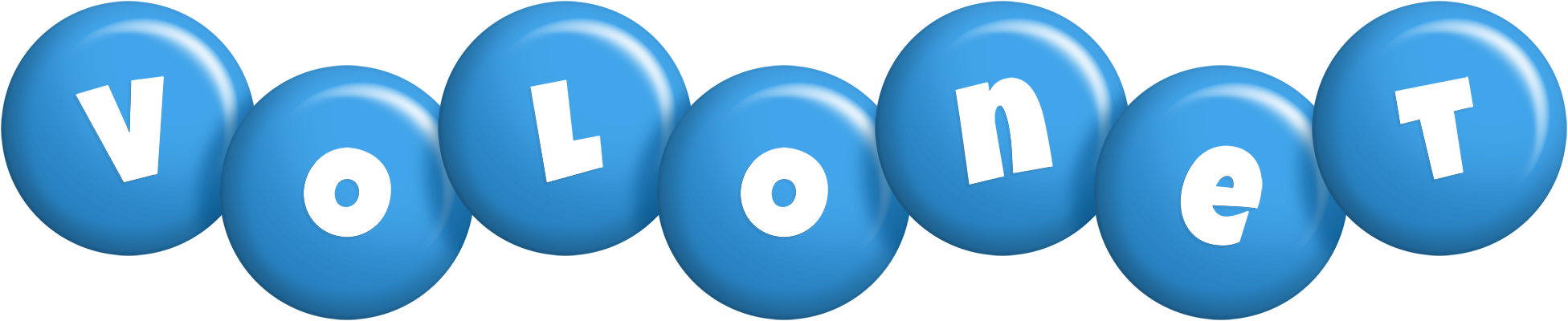 Volonet candy-blue logo