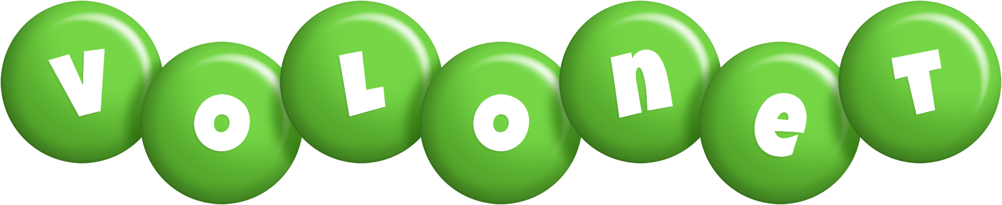 Volonet candy-green logo