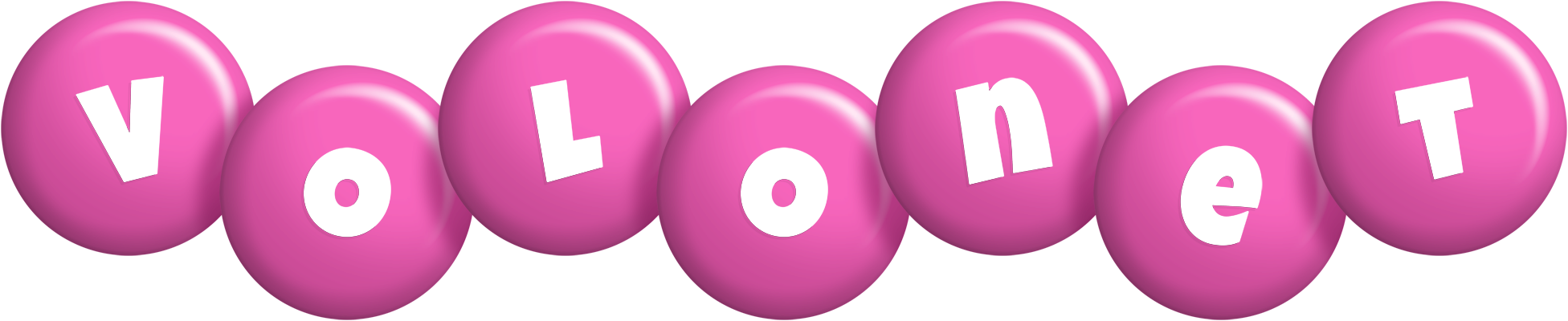 Volonet candy-pink logo