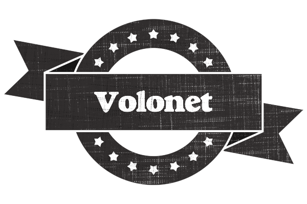 Volonet grunge logo