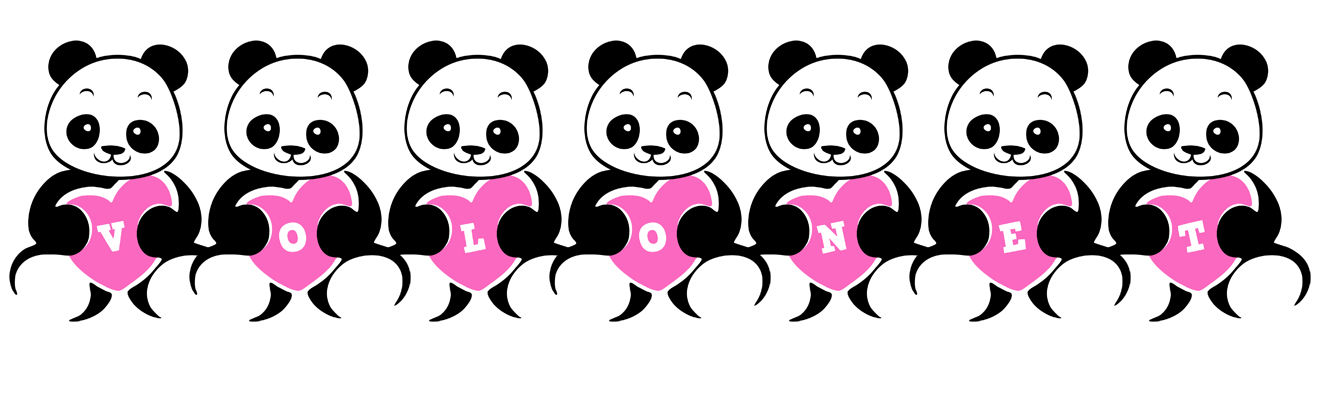 Volonet love-panda logo