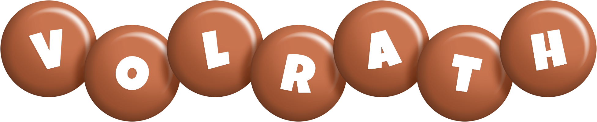 Volrath candy-brown logo