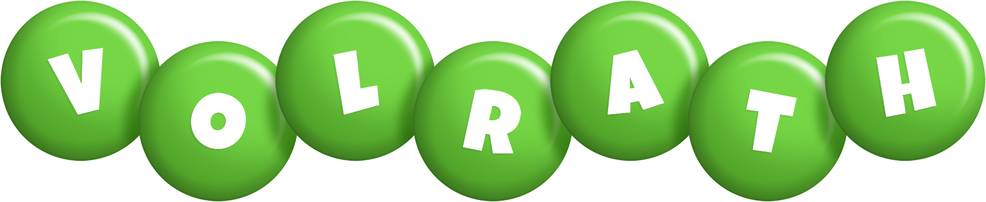 Volrath candy-green logo