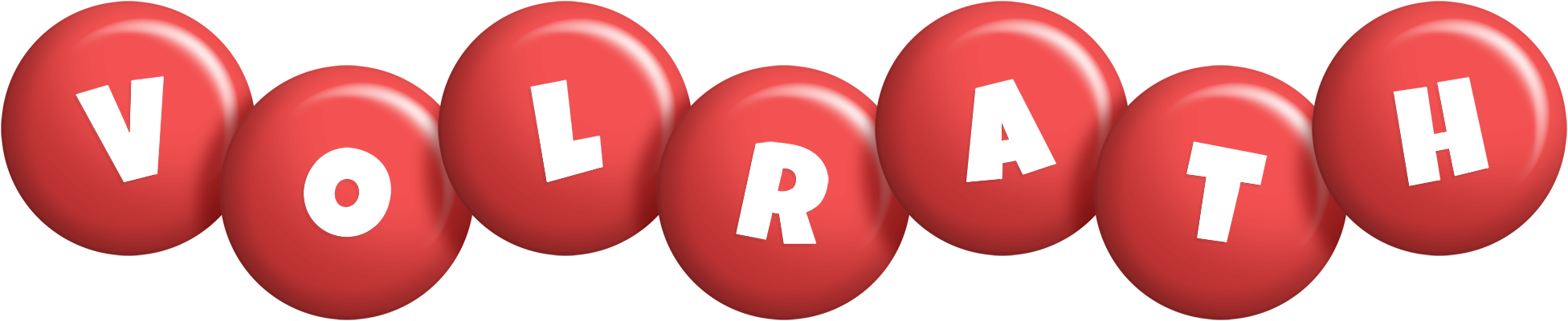 Volrath candy-red logo