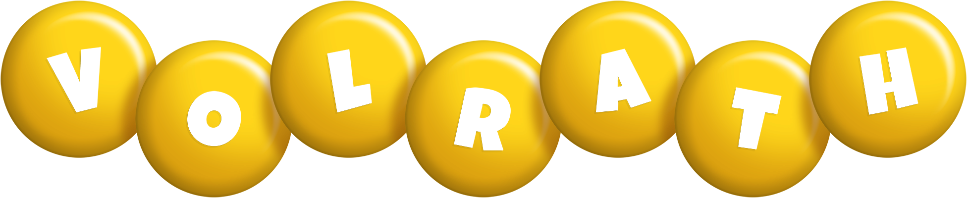 Volrath candy-yellow logo