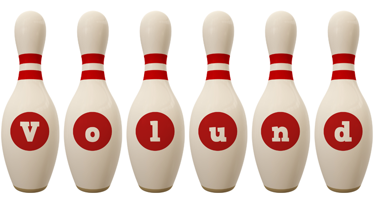 Volund bowling-pin logo