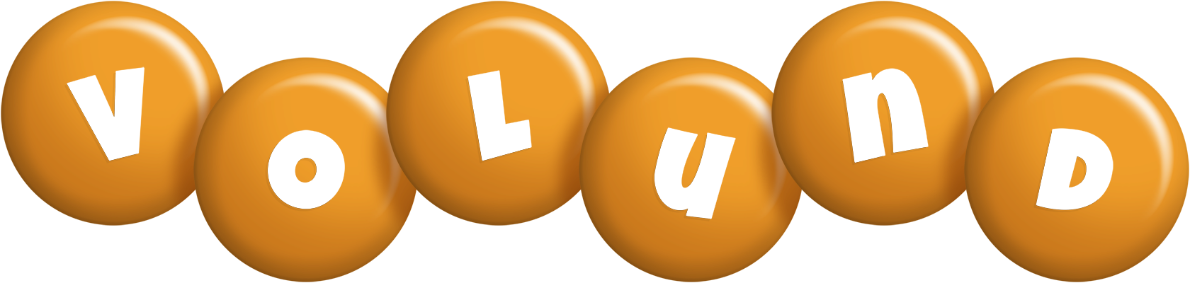 Volund candy-orange logo