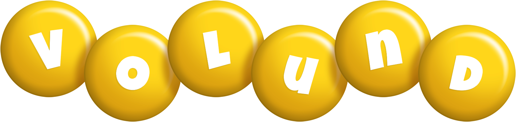 Volund candy-yellow logo