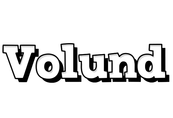 Volund snowing logo
